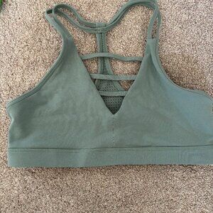 Women's Zyia Grid Bra-2 Moss XL NWOT